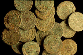 Coin hoard from Langtoft, Yorkshire