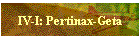 IV-I: Pertinax-Geta